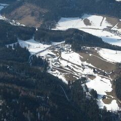 Flugwegposition um 13:20:20: Aufgenommen in der Nähe von Kindberg, Österreich in 2087 Meter